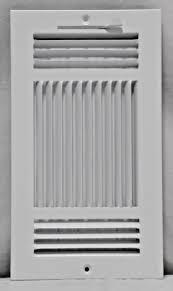 lot 4542 image: Vent Cover, White 11.8x7.8IN