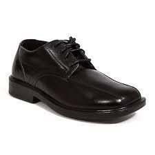 lot 4546 image: Deer Stags Kids Dress Shoes 12w