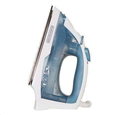lot 3528 image: BLACKDECKER IR40V Easy Steam Nonstick Compact Iron with Automatic Shut Off &amp Anti Drip