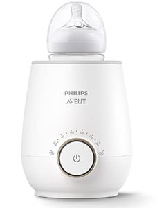 lot 9023 image: Philips AVENT Fast Baby Bottle Warmer with Smart Temperature Control and Automatic Shut-Off, SCF35800