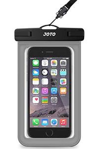 lot 9029 image: JOTO Universal Waterproof Phone Pouch Cellphone Dry Bag Case for iPhone 14 13 12 11 Pro Max Mini Xs XR X 8 7 6S Plus SE, Galaxy S21 S20 S10 Plus Note 10 9, Pixel 4 XL up to 7-Grey