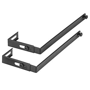 lot 9038 image: Officemate Universal Partition Hanger Set, Adjusted to fit panels with 1 14 inch to 3 12 inch thickness, Metal Black (21460), 7