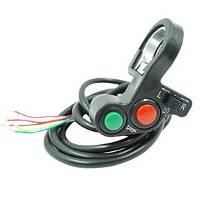 lot 9039 image: Rayana 78 22mm Motorcycle Handlebar Switch with Turn Signal Headlight Horn Function for 3in1 HeadTurn Signal LightHorn ON-Off Switch Button