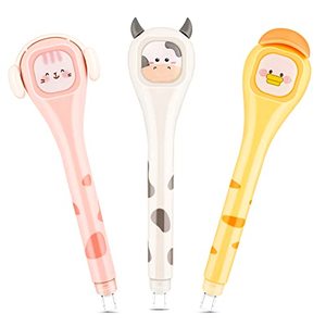 lot 9078 image: BITOSEE White Out Correction Tape Pen,Cute Quick Dry Japan White Out Pen,with Easy to Use Kawaii Pen Shaped Applicator, For Home Office Instant Correction Supplies(SH-B)