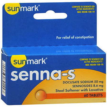 lot 500477 image: Senna-s  Sennosides and Docusate Sodium  TABLET