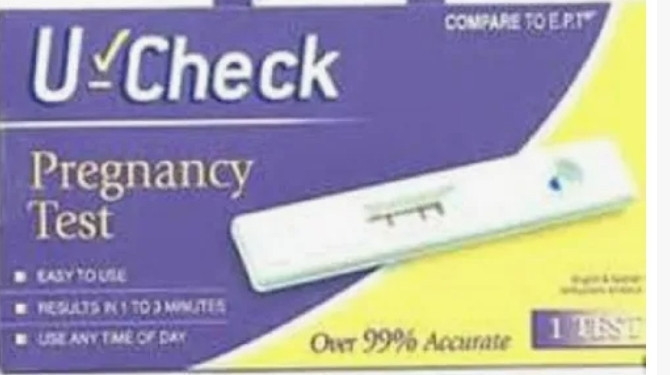 lot 500496 image: 1 U-Check Pregnancy test