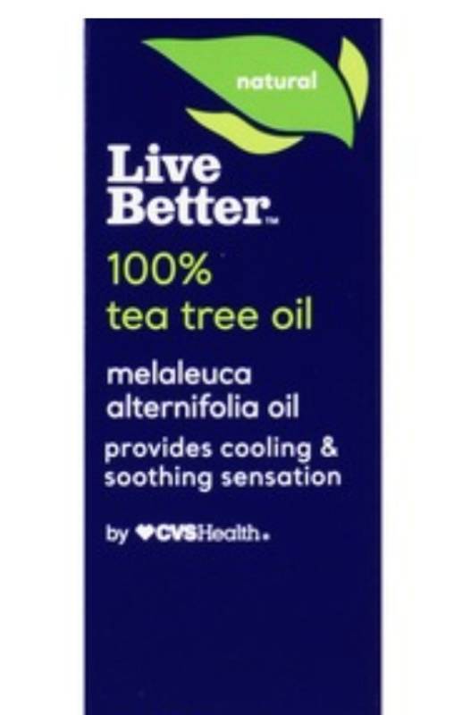 lot 520197 image: Live Better 100% Tea Tree Oil, 3 FL OZ