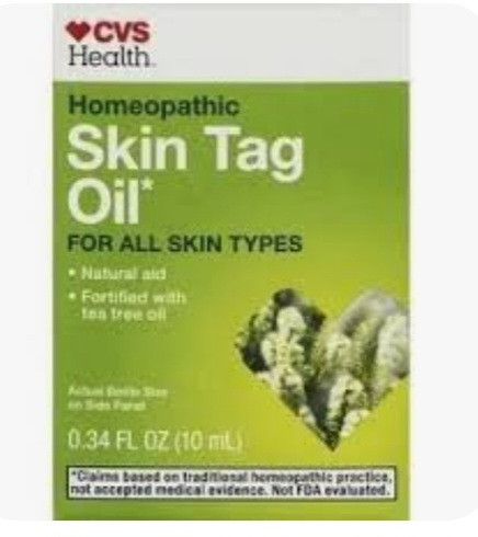 lot 520198 image: Homeopathic CVS Health Skin Tag Remover, All Skin Types