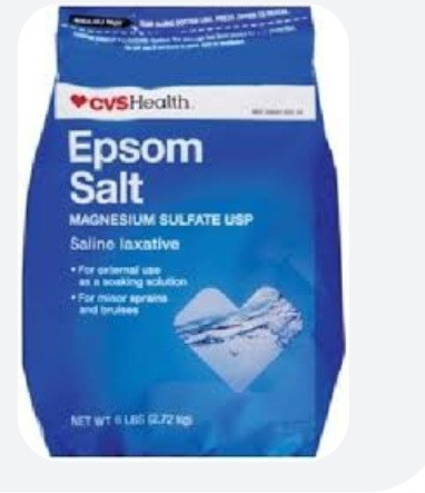 lot 520201 image: CVS Health Epsom Salt, 6lbs