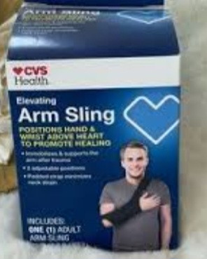 lot 520203 image: CVS Adult Elevating Arm Sling For Right Or Left Hand