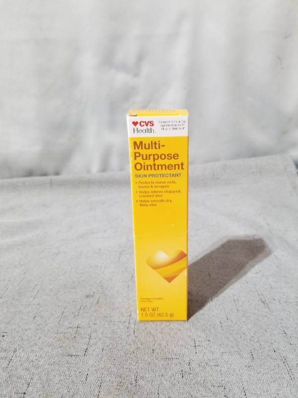 lot 520212 image: Multi-Purpose Ointment Skin Prt Protects Minor cuts&Scrapes.