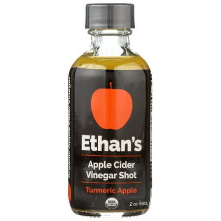 lot 520228 image: Ethan��S Apple Cider Vinegar Shots Turmeric Apple, One 2 Ozbottle