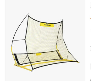 lot 35493 image: PodiuMax Upgraded Portable Soccer Trainer, 2 in 1 Soccer Rebounder Net to Improve Soccer Passing and Solo Skills, 6ft x 4.7ft