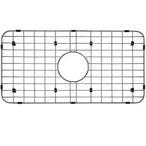 lot 35500 image: Serene Valley Sink Bottom Grid 24-18 x 12-58, Centered Drain with Corner Radius 1-12, Sink Protector NLW2412C