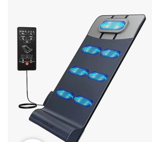 lot 35538 image: LEPULER Massage Mat, Massaging Pad with Twist & Stretch & Flow 7 Massage Modes, Full Body Massage Mats for Back Pain Relief, Adjustable Vibrating Massager for Bed Sofa Floor Home Office Couch