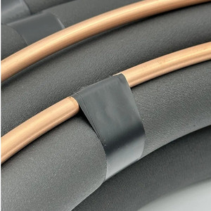 lot 35575 image: RHINO HVAC 50 Ft. Split Line Set 38 in & 78 in OD - Dual Copper Tubing Insulated Linesets with High Pressure Rating - Refrigerant Line Set for Split Air Conditioner Systems up to 60000 BTU
