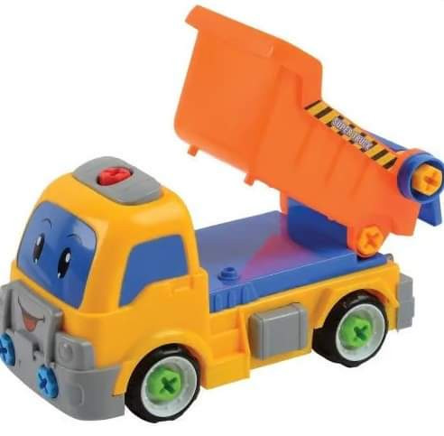 lot 3759800 image: Constructive Playthings Build and Play Construction Playset with Helmet Retail $14.99