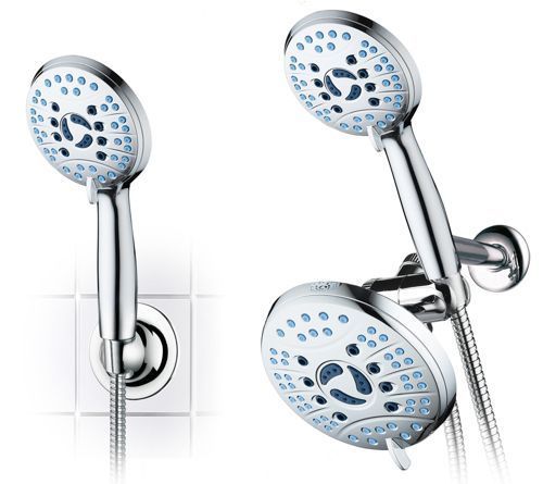 lot 410001 image: Retail - $46.75 AquaCare Combo Showerhead with Tub and Tile