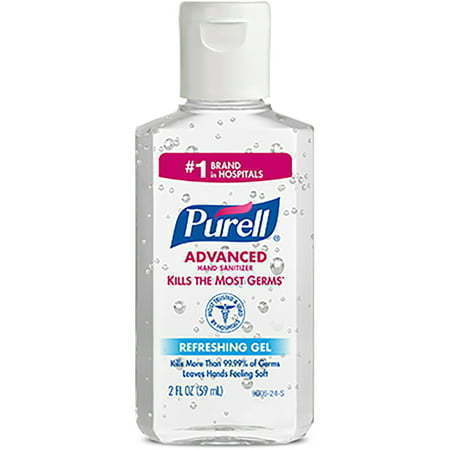 lot 500409 image: (6) PURELL Advanced Hand Sanitizer Gel 2 FL OZ