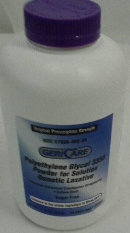 lot 500412 image: Gericare Pharmaceuticals GeriCare Osmotic Laxative, 17.9 oz