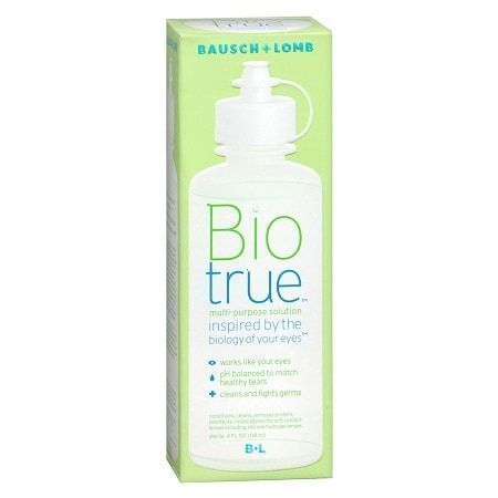 lot 500450 image: Soft Contact Lens Disinfecting Solution, 4 FL OZ