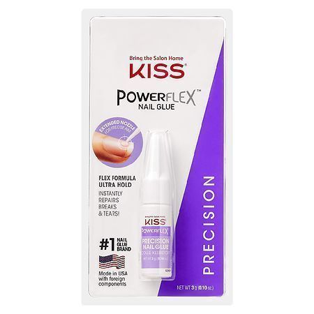 lot 500568 image: KISS PowerFlex Ultra Hold Extended Nozzle Precision Nail Glue