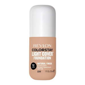 lot 69513 image: Revlon ColorStay Light Cover Liquid Foundation 220 Natural Beige 1 fl. Oz