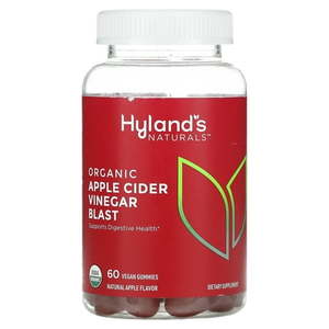 lot 69374 image: Organic Apple Cider Vinegar Blast Gummies Natural Apple 60 Vegan Gummies Hyland s