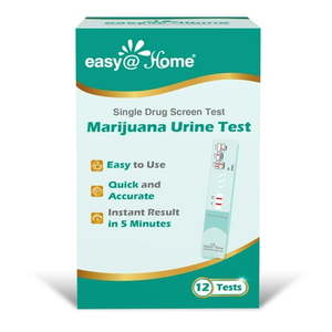 lot 69381 image: EasyHome (12 Pack) Marijuana (THC) Single Panel Drug Test At-Home Screen Urine Testing Kit