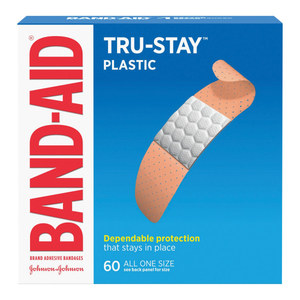 lot 69389 image: BANDAID TRU-STAY PLASTIC 60 Count