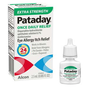 lot 69423 image: Pataday Once Daily Extra Strength Eye Care Allergy Relief Eye Drops 2.5 ml
