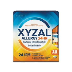 lot 69426 image: Xyzal Adult Allergy 24HR (35 Ct) Allergy Relief Tablets