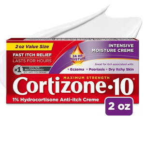 lot 69436 image: Cortizone 10 Max Strength Intensive Moisture Anti-Itch Creme 2 oz.