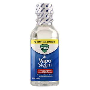 lot 69448 image: Vicks VapoSteam For Use in Vicks Vaporizers and Humidifiers 8 fl oz