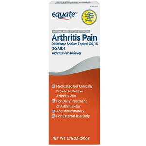 lot 69471 image: Equate Diclofenac Sodium Arthritis Pain Reliever Gel 1.7 oz