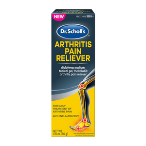 lot 69475 image: Dr. Scholl��s Arthritis Pain Reliever Medicated Gel for Pain 50 g