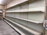 7 Sections of Retail Lozier Shelving