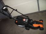 WORX WG782 14-Inch 24-Volt Cordless Lawn Mower with IntelliCut, Battery and Charger Included