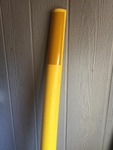 Driveway marker post with reflective strip great...