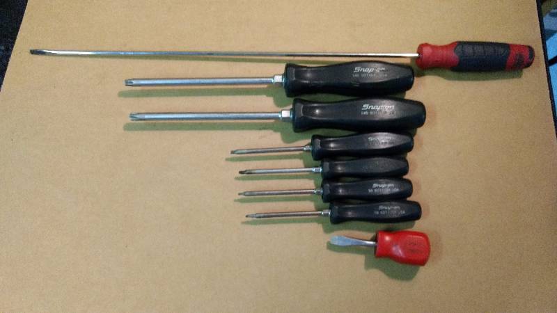 lot 159 image: Snap-On and MAC Screwdrivers