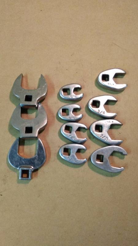 lot 165 image: Wrench Heads