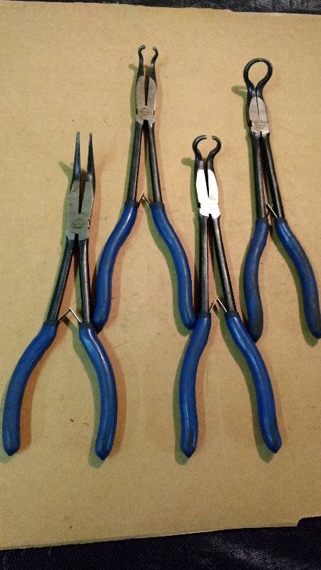 lot 167 image: Blue Point Long Reach Hose pliers set