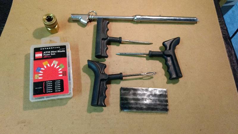 lot 188 image: Tire Repair set With Fuses