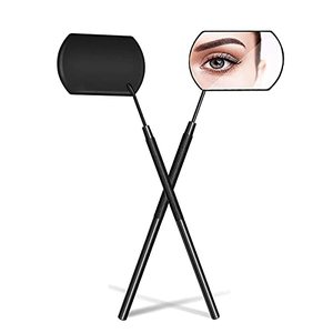 lot 81159 image: Bucice Lash Mirror For Eyelash Extensions, Detachable Eyelash Mirror Stainless Steel Black Makeup Mirror Eyelash Extension Supplies