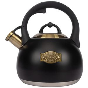 lot 81283 image: Tea Kettle For Stovetop, Food Grade Stainless Steel Water Kettle, Tea Pot For Home & Kitchen, 3.1 Quart