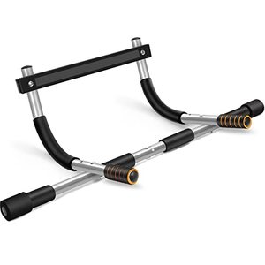 lot 81327 image: Aopa Pull Up Bar For Doorway, Total Upper Body Workout Bar Thickened Steel Max Limit 440Lbs, Multi-Grip Portable Indoor Chin-Up Bar, No Screws Fits Most Door Ways (Up To 33W)