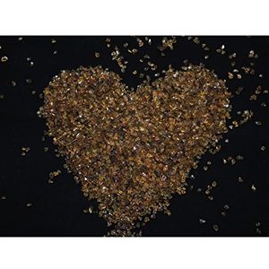 lot 81338 image: Brown Vitreous Block Colourful Glitter Sprinkles 2-4Mm Crushed Glass Artificial Gems Blunt Permanent Non-Fading Non-Toxic Cement Casting Resin Mold Filler(50G)