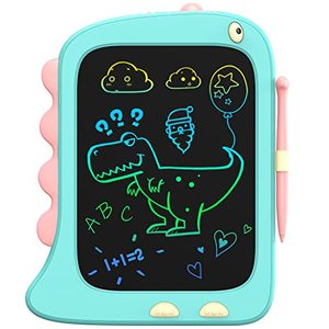 lot 81347 image: Orsen Lcd Writing Tablet Toys, 8.5 Inch Doodle Board Gifts For Kids, Toddlers Dinosaur Drawing Pad Or Board Christmas Birthday Gifts, Drawing Tablets For Boys Girls 2 3 4 5 6 7 Years Old-Blue
