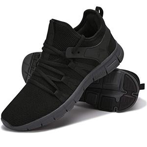 lot 81371 image: Inzcou Running Shoes Lightweight Tennis Shoes Non Slip Gym Workout Shoes Breathable Mesh Walking Sneakers