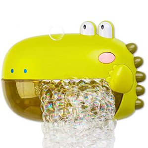 lot 81476 image: Tiyol Bubble Machine Bath Toys, Automatic Bubble Maker For Toddlers